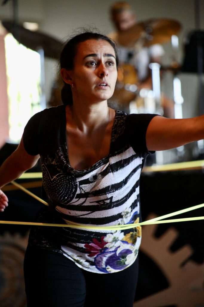 Marine dans sa toile Marine dans sa toile