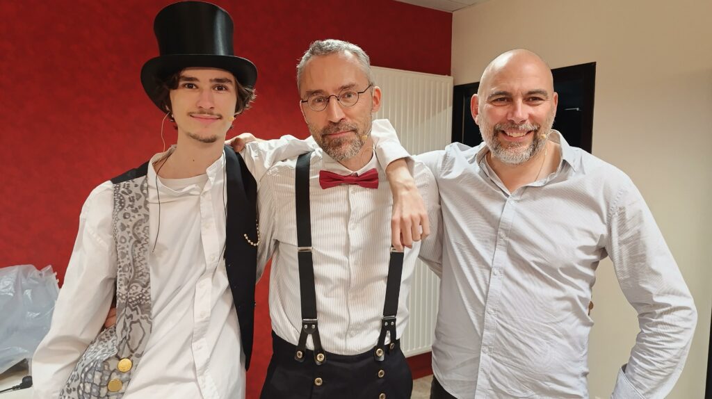 Rémi, Denis, Pascal © Laetitia