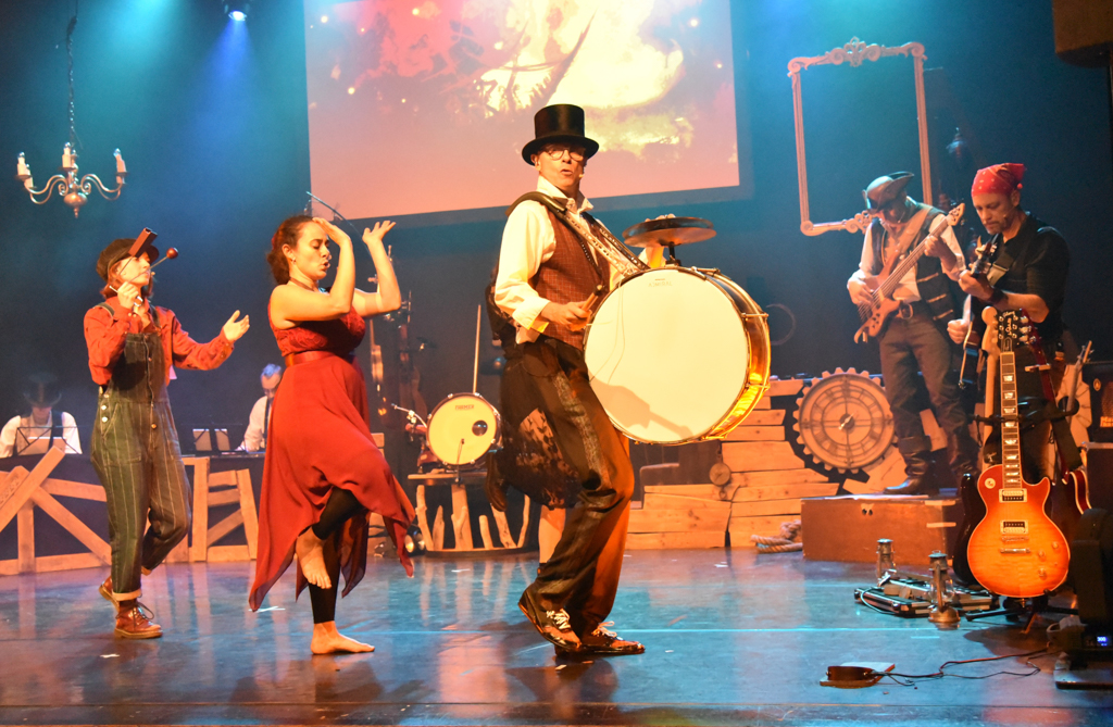 Pauline, Marine, Olivier, Pascal, Sébastien © Gilles Jouvenel