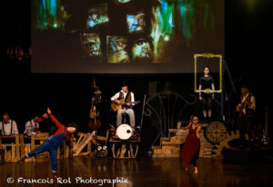 Rémi, Sébastien, Marine, Pauline, Sarah, Denis, Olivier, Pascal – © François Rol