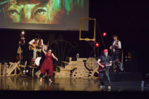 Olivier, Sarah, Marine, Sébastien, Pascal © Éric Schaffter