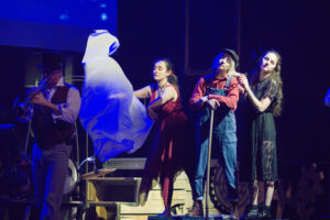 Olivier, Marine, Pauline, Sarah © Éric Schaffter